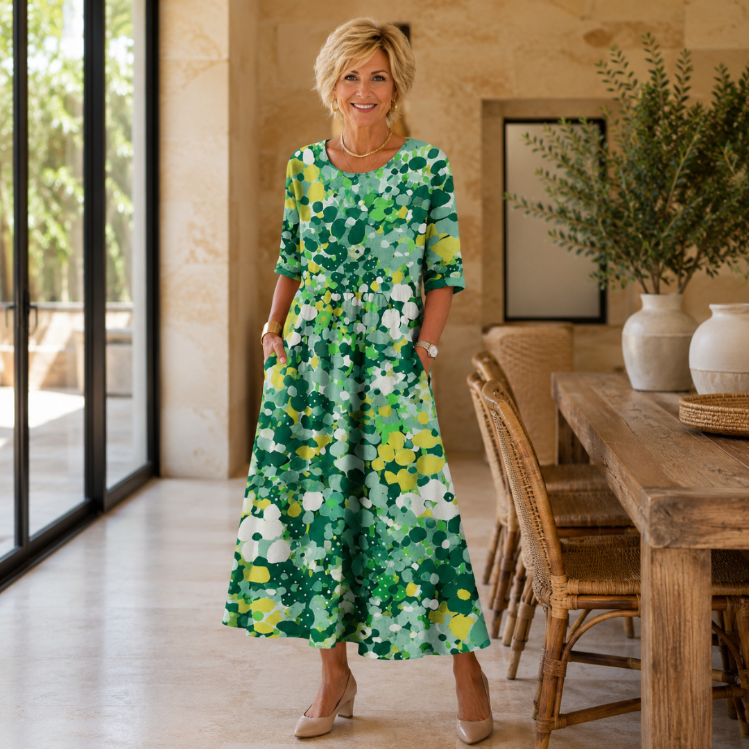 The Santorini Midi Dress