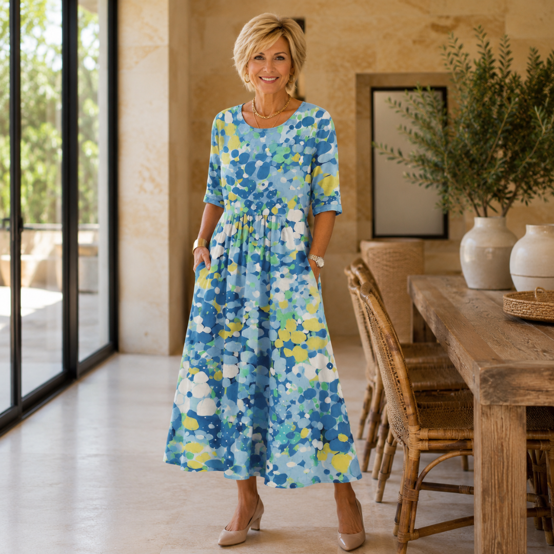 The Santorini Midi Dress