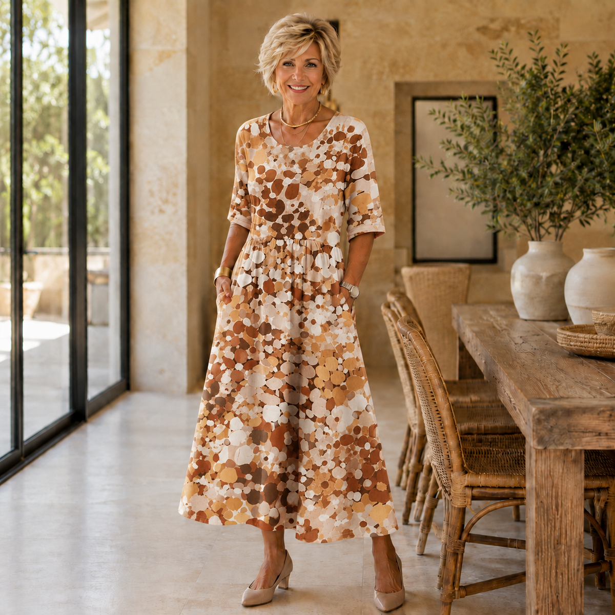 The Elodie Midi Dress