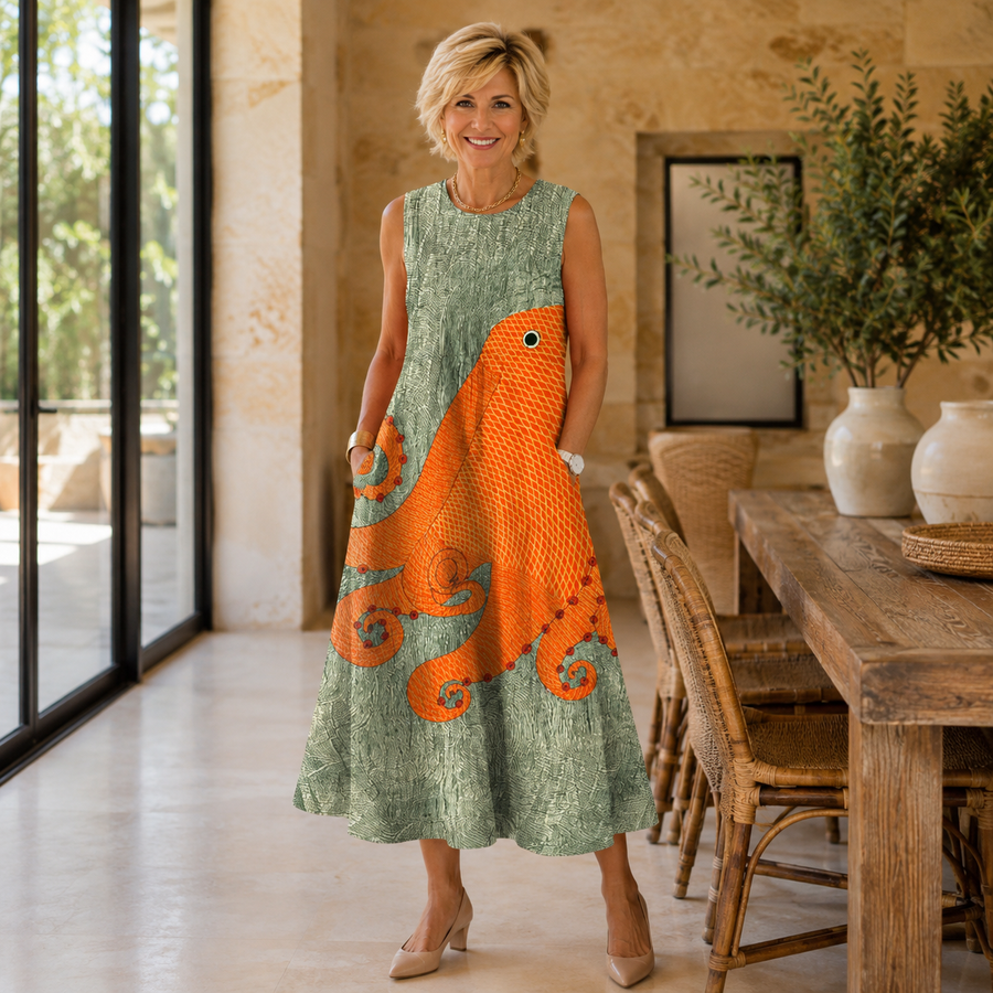 Bella™ Oceanic Midi Dress