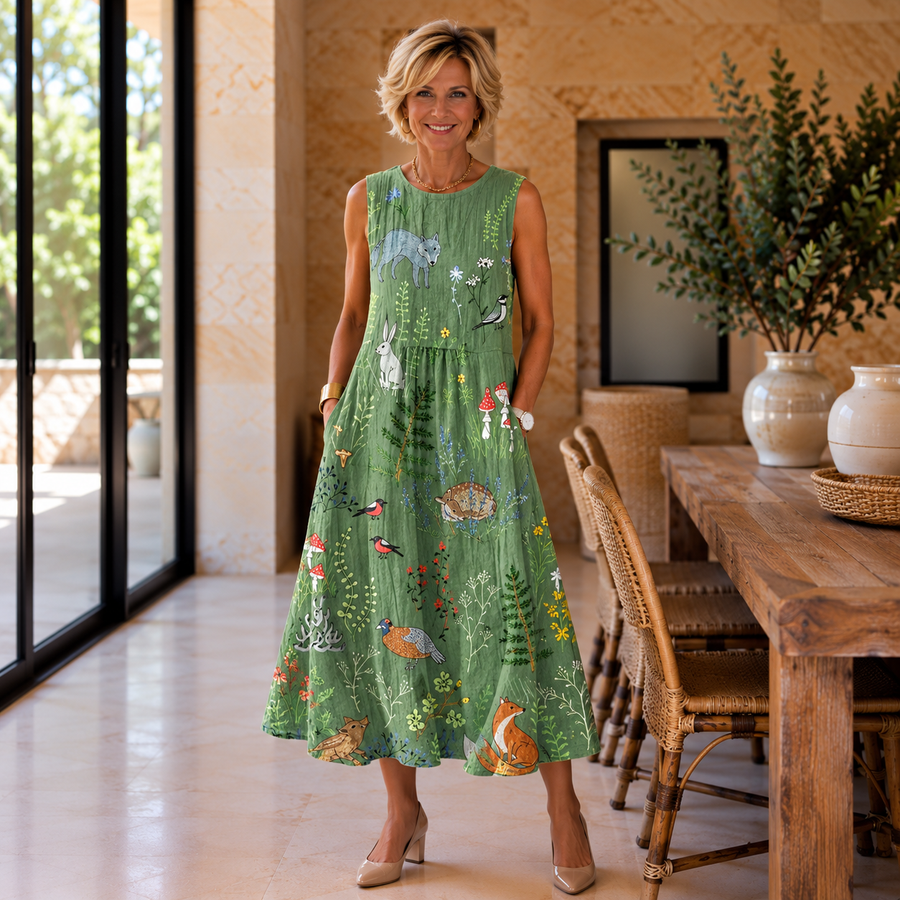 Addison™ Woodland Midi Dress