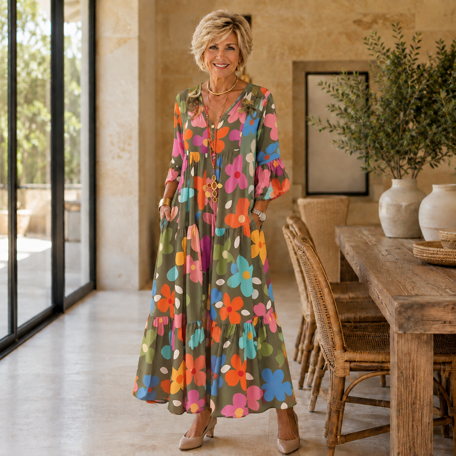 Rosalie™ Relaxed Fit Maxi Dress