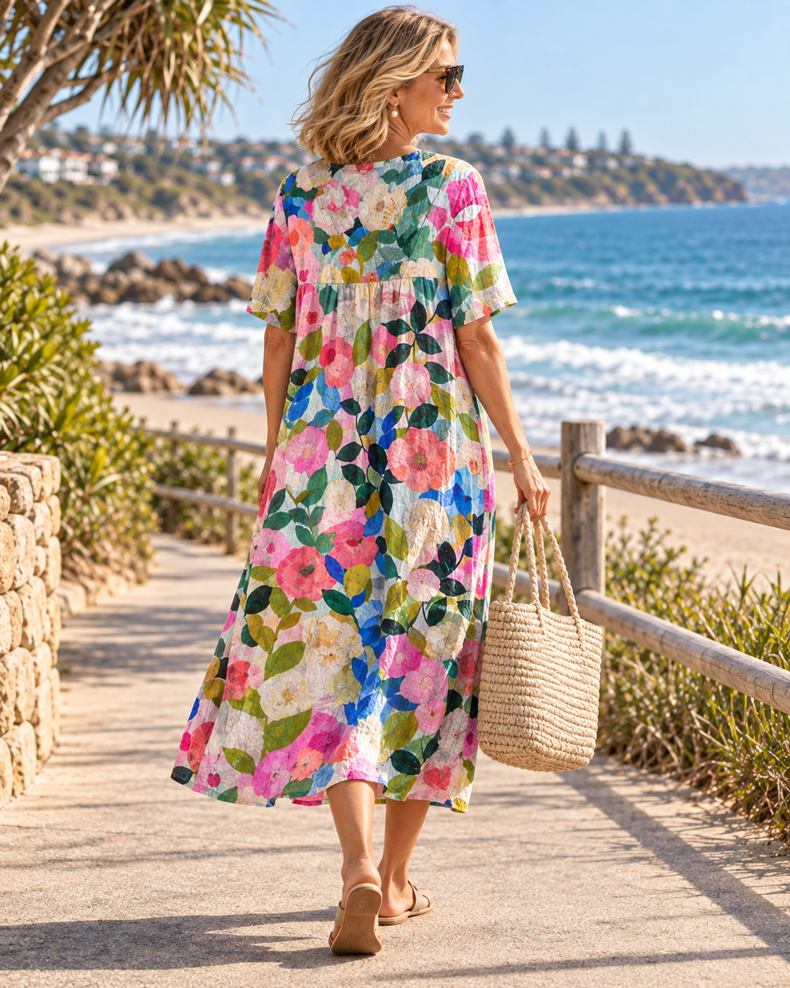 Lima - Vintage Flower Dress